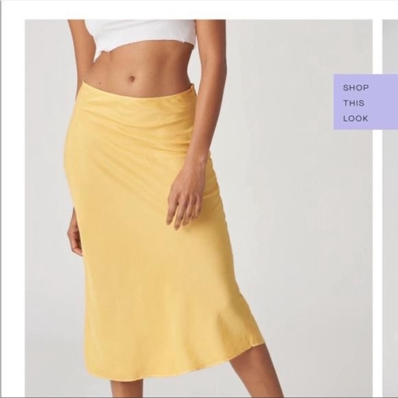 NWT (XS) SINCERELY JULES FOR BANDIER The Laurel Bias Skirt - Picture 3 of 9